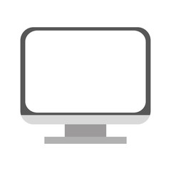 Computer screen technology vector illustration graphic design