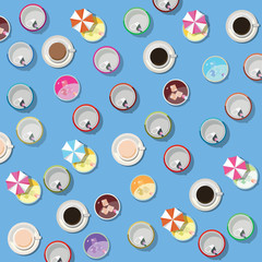 Summmer drink background