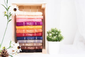 Beautiful bath towels 