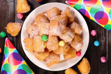 fried donut for carnival