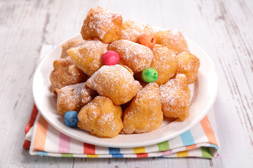 fried donut for carnival