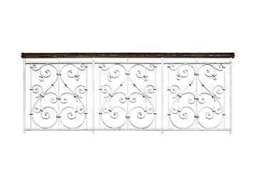 Ancient forged railing.