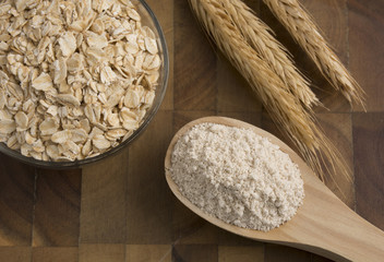 Oat cereal, also called Avena sativa

