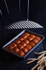 homemade tasty buns
