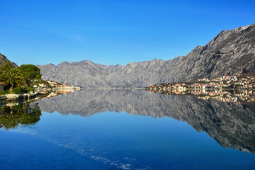 Fototapeta na wymiar Mountains in Kotor