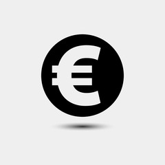 Obraz premium Euro sign icon