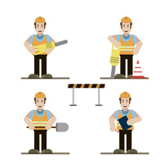 road worker set
