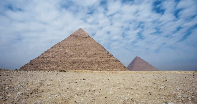 pyramides d'egypte time lapse 