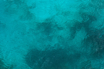 Turquoise water