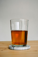 Single Glass Of Beer