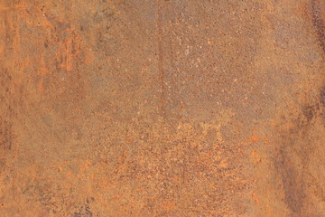 錆びた鉄板の表面