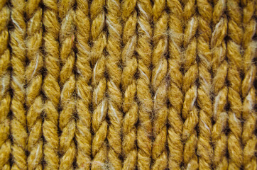 Knit Texture Close-Up. Knit Sweater Blank Background