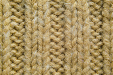 Knit Texture Close-Up. Knit Sweater Blank Background