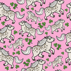 pony seamless pattern