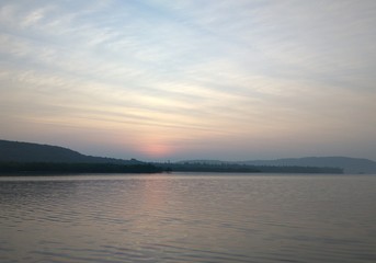 Fototapeta premium River at sunrise