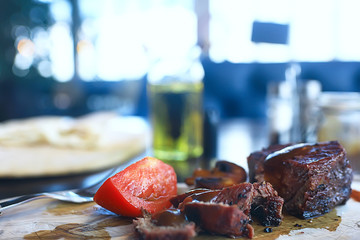 breakfast, serving, salad delicious