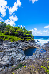 Volcano stones in Maui