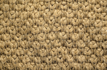 Knit Texture of Wool Knitted Fabric with Regular Pattern. Knit Sweater Texture