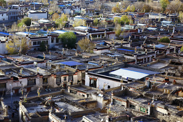 city view in Tibet china