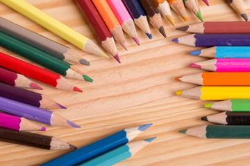 colorful pencils