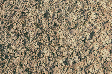 Background image of dry clay soil