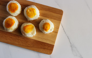 Chinese Pastry or Moon cake, Chinese festival dessert 