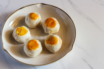 Chinese Pastry or Moon cake, Chinese festival dessert 