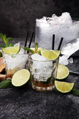 Lemon Fruit Lime Caipirinha of Brazil