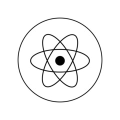 Atoms icon, logo