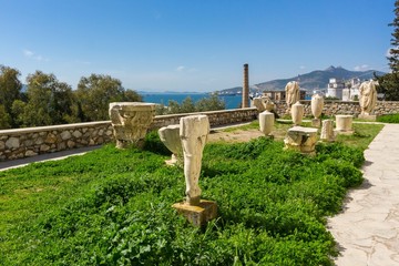 Archaeological site of Eleusis (Eleusina). Eleusina was mainly known for the Great Mysteries, as...