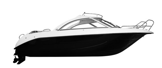 The image of an passenger motor boat © Aleksandr Matveev