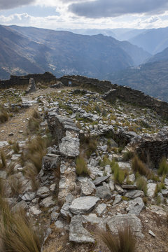 Susupillo site Nothern Peru. Ances. Inca culture