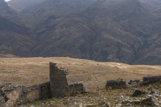 Susupillo site Nothern Peru. Ances. Inca culture