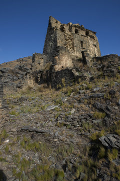 Susupillo site Nothern Peru. Ances. Inca culture