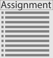 Assignment form