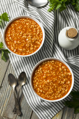 Healthy Alphabet Soup in Tomato Sauce