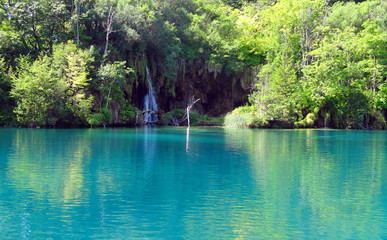 Fototapeta premium Landscape of waterfall