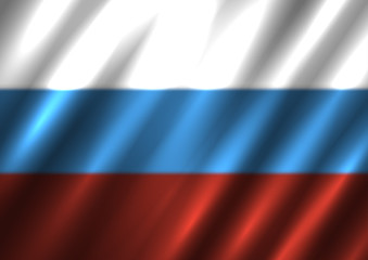 Russia national flag background