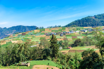 The highlands of Guatemala, close to the city of Quetzaltenango - Xela, Guatemala