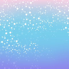 Structure molecule and communication. Dna, atom, neurons. Scientific concept for your design. Connected lines with dots. Medical, technology, chemistry, science background. illustration.