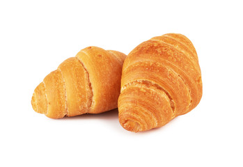 croissant isolated on white
