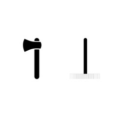 icon Instruments And Tools with radial, blade, industry, sledge and equipment