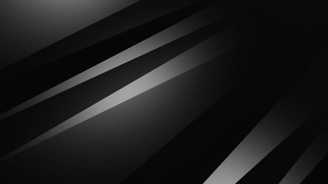 Abstract cg polygonal crystal Black surface. Geometric poly triangles motion background.