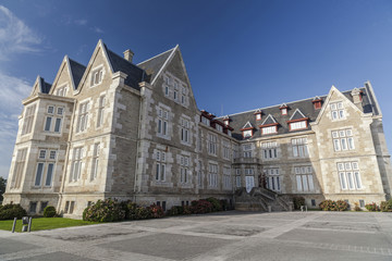 Fototapeta na wymiar Royal Palace, Real Palacio de la Magdalena, Santander,Cantabria,Spain.