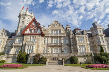 Royal Palace, Real Palacio de la Magdalena, Santander,Cantabria,Spain.