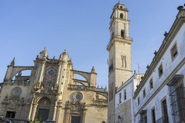 Fototapeta na wymiar Cathedral,Jerez, Andalucia.Spain.