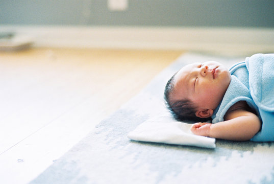 Newborn Son at Home