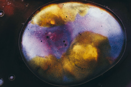 Abstract colorful space background