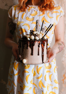 delicious chocolate drip cake