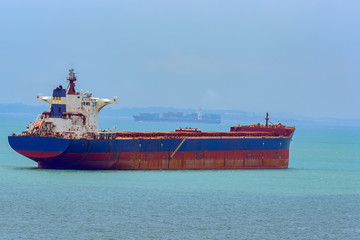 Singapore outer anchorage.